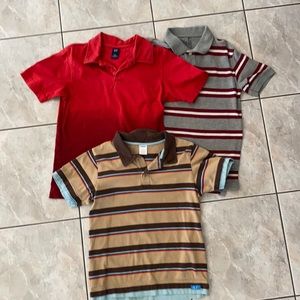 3 Polo T-Shirts Size 7